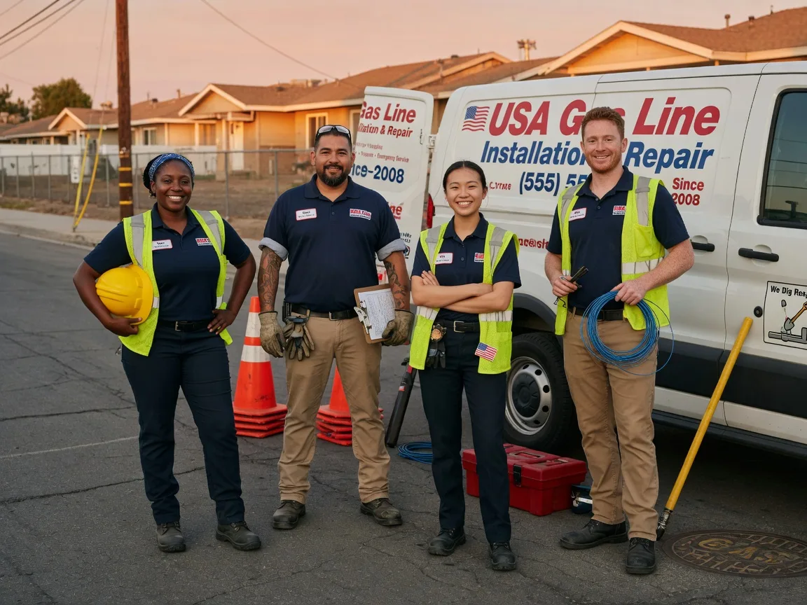 Gas Line Installation company in Edna, KS